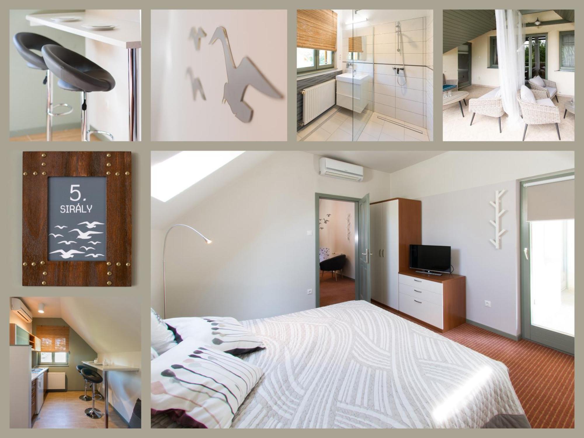 Villa Oliva Boutique Rooms Zamárdi Eksteriør billede